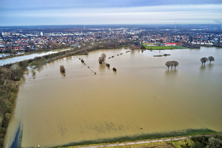 Leine Hochwasser in der Region Hannover