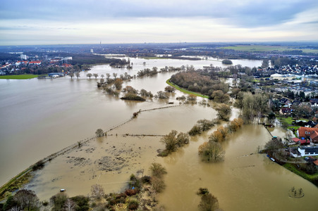 Leine Hochwasser in der Region Hannover