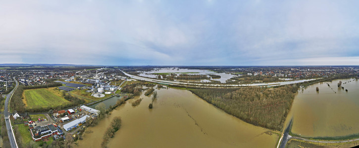 Leine Hochwasser in der Region Hannover