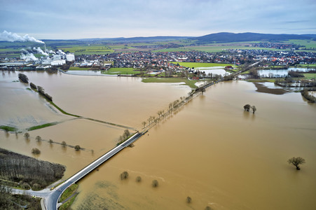 Leine Hochwasser in der Region Hannover