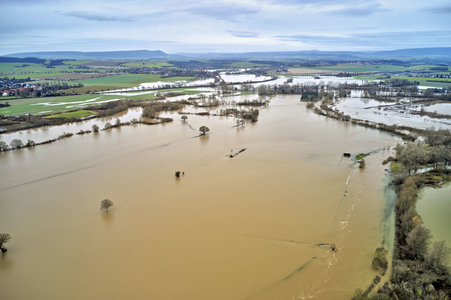 Leine Hochwasser in der Region Hannover