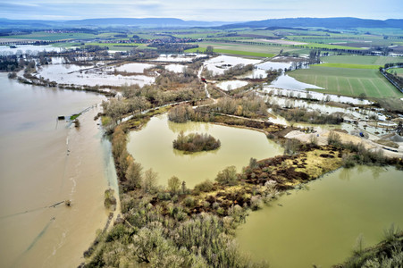 Leine Hochwasser in der Region Hannover