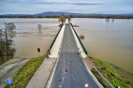 Leine Hochwasser in der Region Hannover