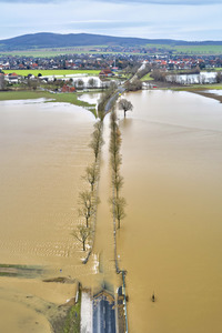 Leine Hochwasser in der Region Hannover