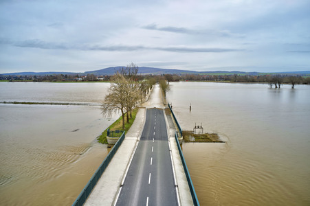 Leine Hochwasser in der Region Hannover