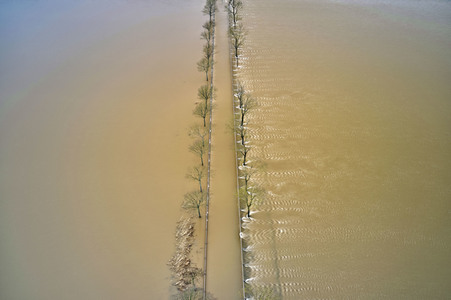 Leine Hochwasser in der Region Hannover
