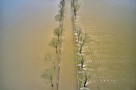 Leine Hochwasser in der Region Hannover