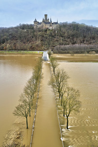 Leine Hochwasser in der Region Hannover