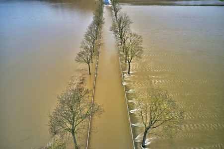 Leine Hochwasser in der Region Hannover