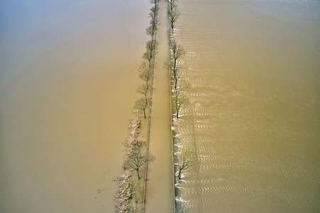 Leine Hochwasser in der Region Hannover