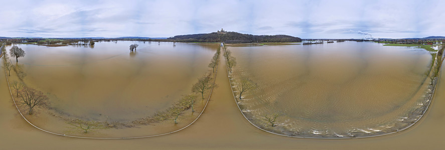 Leine Hochwasser in der Region Hannover