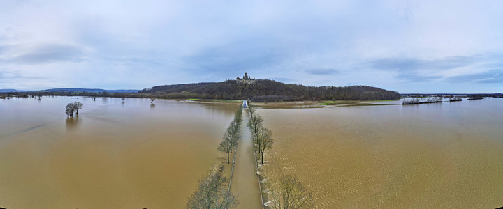 Leine Hochwasser in der Region Hannover