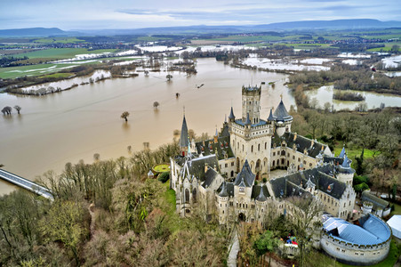 Leine Hochwasser in der Region Hannover