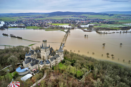 Leine Hochwasser in der Region Hannover