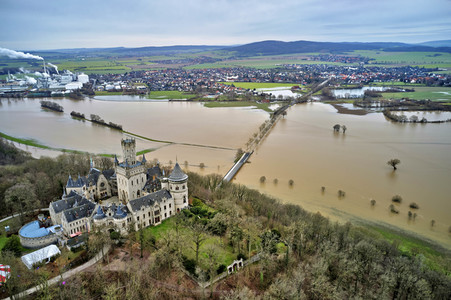 Leine Hochwasser in der Region Hannover