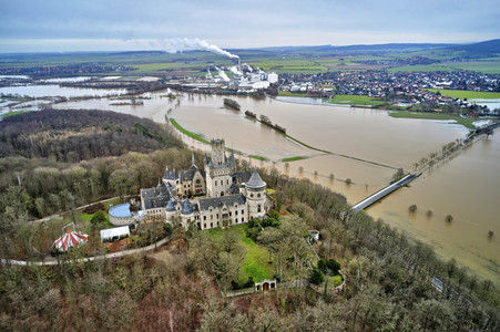 Leine Hochwasser in der Region Hannover