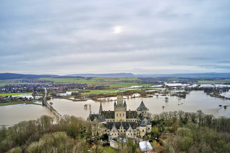 Leine Hochwasser in der Region Hannover