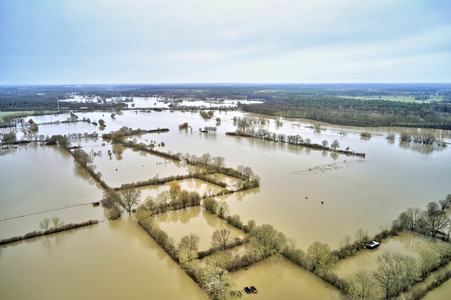 Leine Hochwasser in der Region Hannover