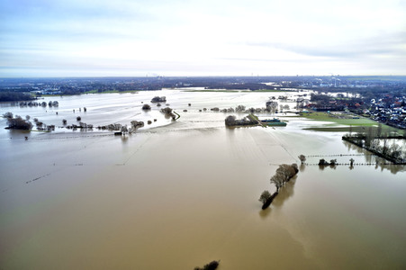 Leine Hochwasser in der Region Hannover