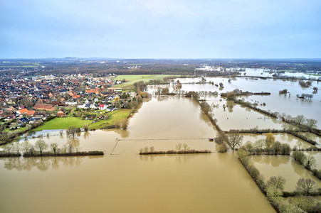 Leine Hochwasser in der Region Hannover