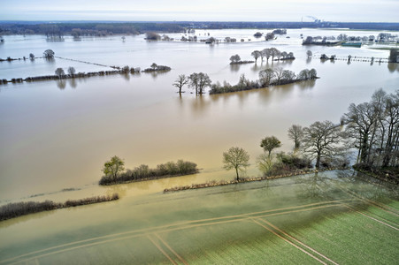 Leine Hochwasser in der Region Hannover