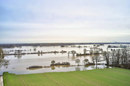 Leine Hochwasser in der Region Hannover