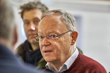 Stephan Weil besucht Hochwassergebiet in der Region Heidekreis