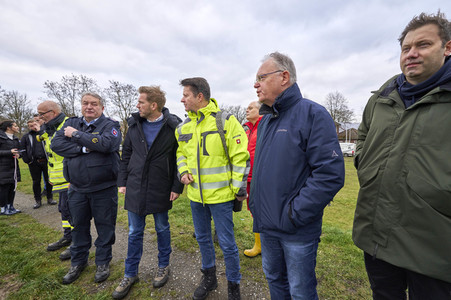 Stephan Weil besucht Hochwassergebiet in der Region Heidekreis