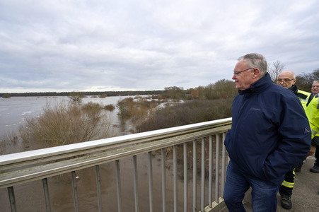 Stephan Weil besucht Hochwassergebiet in der Region Heidekreis