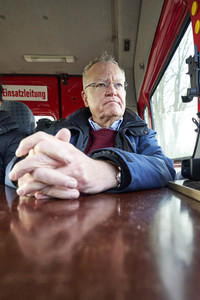 Stephan Weil besucht Hochwassergebiet in der Region Heidekreis