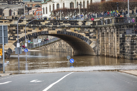 Hochwasser in Dresden