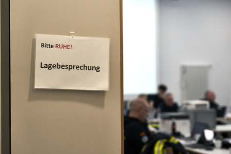 Stephan Weil besucht Hochwasser-Einsatzkräfte in der Region Hannover