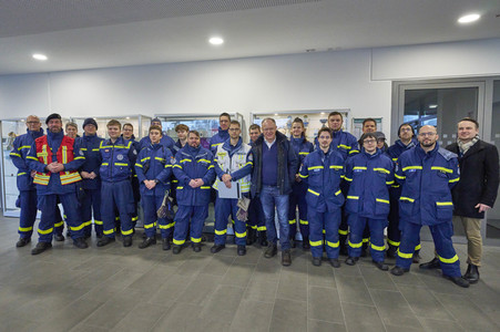 Stephan Weil besucht Hochwasser-Einsatzkräfte in der Region Hannover