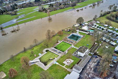 Weser-Hochwasser im Landkreis Holzminden