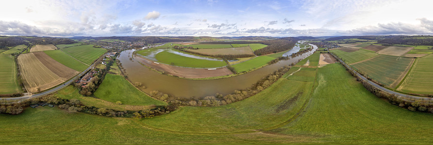 Weser-Hochwasser im Landkreis Holzminden