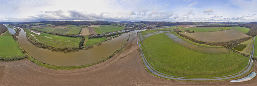 Weser-Hochwasser im Landkreis Holzminden