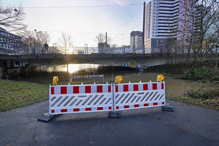 Ihme-Hochwasser in Hannover