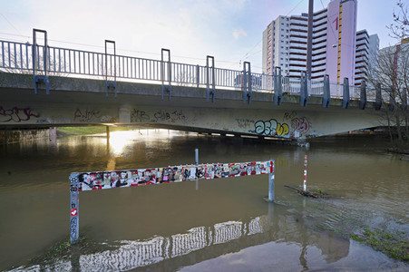 Ihme-Hochwasser in Hannover