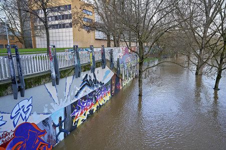 Ihme-Hochwasser in Hannover