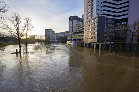Ihme-Hochwasser in Hannover