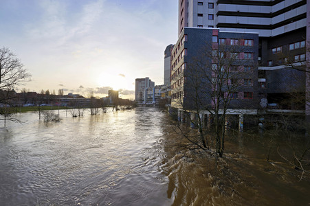 Ihme-Hochwasser in Hannover