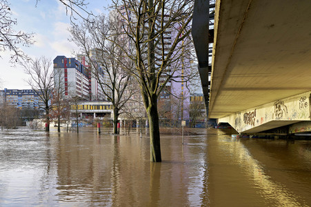 Ihme-Hochwasser in Hannover