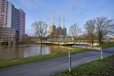 Ihme-Hochwasser in Hannover