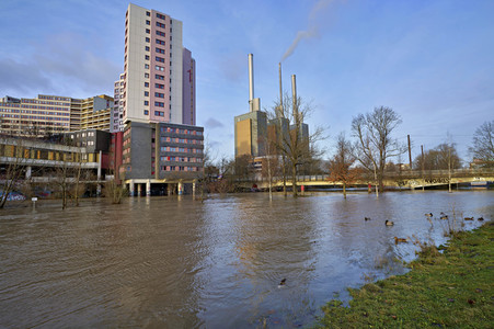 Ihme-Hochwasser in Hannover