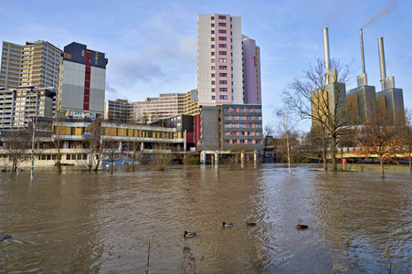 Ihme-Hochwasser in Hannover