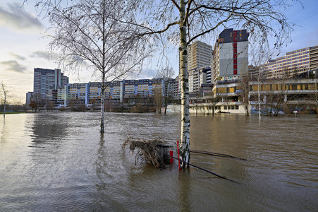 Ihme-Hochwasser in Hannover