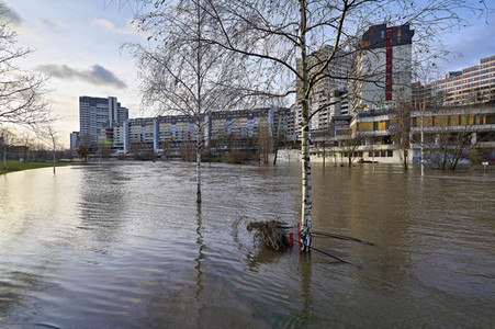 Ihme-Hochwasser in Hannover