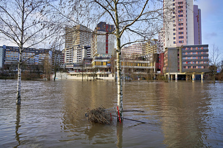 Ihme-Hochwasser in Hannover