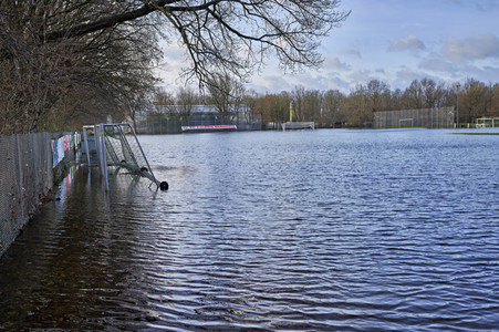 Leine-Hochwasser in Hannover