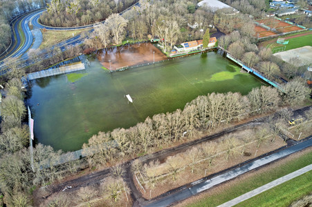 Leine-Hochwasser in Hannover